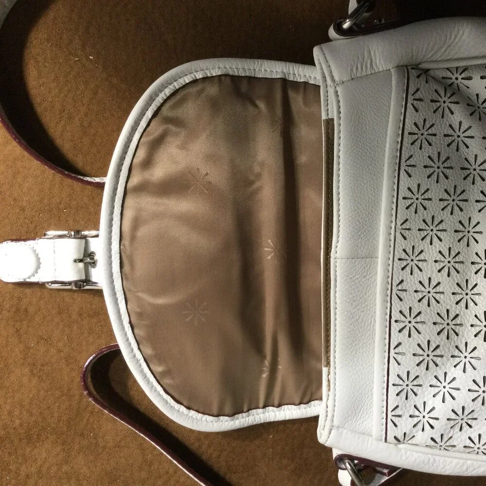 White leather handbag - Picture 3 of 8